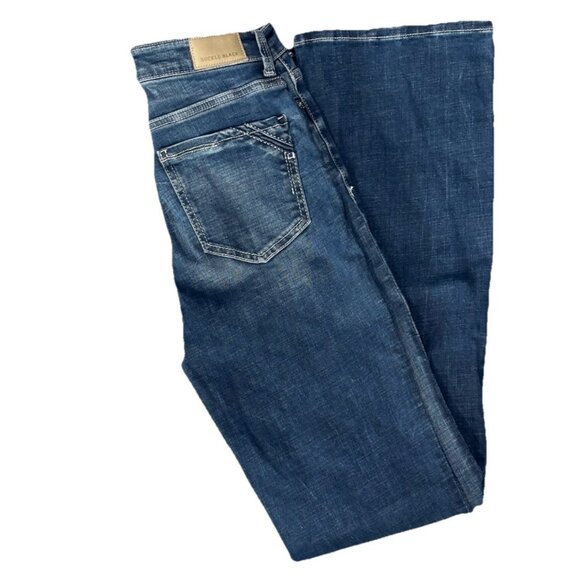 Buckle Black Woman’s Fit No 75 Bootcut Size 25x34 Long Blue Jeans - Picture 1 of 5